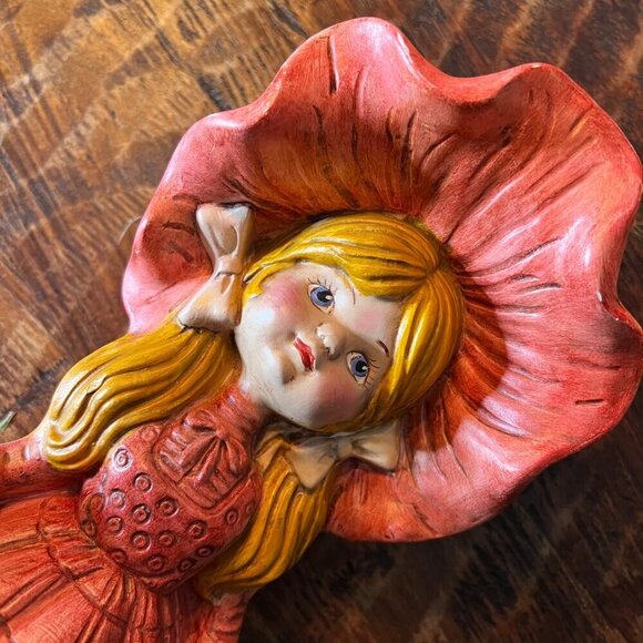 Vintage Cottage-core Prairie Girl Figure - Picture 3 of 9